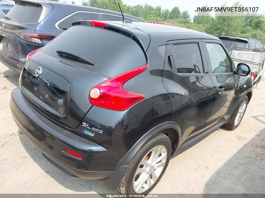 2014 Nissan Juke Sl VIN: JN8AF5MV9ET356107 Lot: 45624414