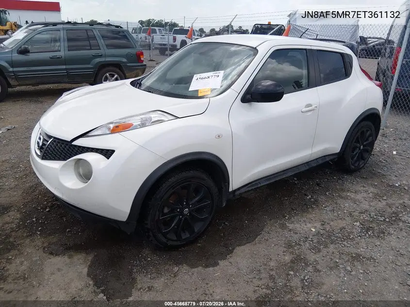 2014 Nissan Juke S VIN: JN8AF5MR7ET361132 Lot: 45668779
