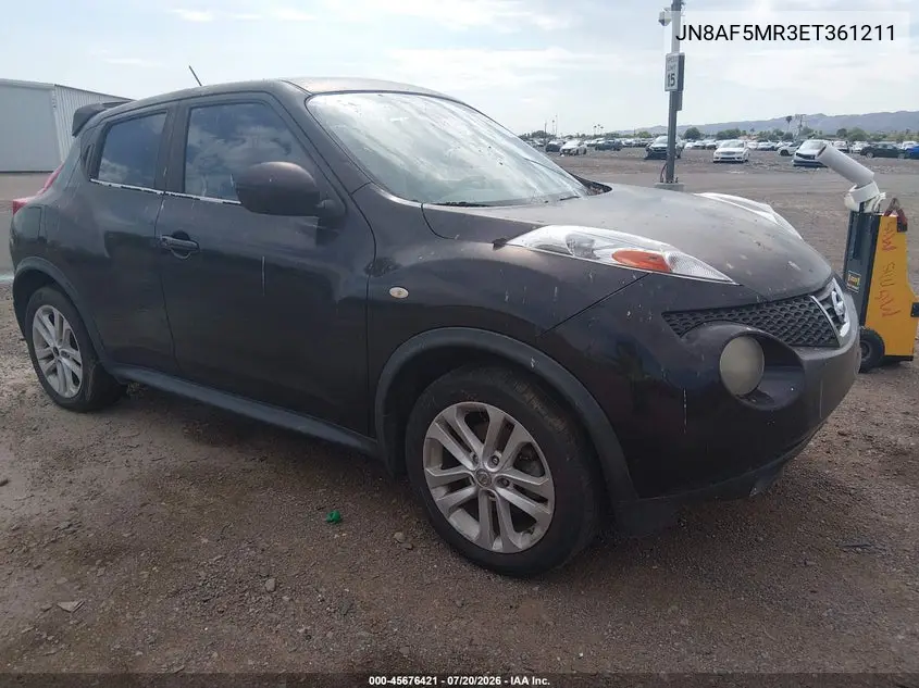 2014 Nissan Juke Sv VIN: JN8AF5MR3ET361211 Lot: 45676421