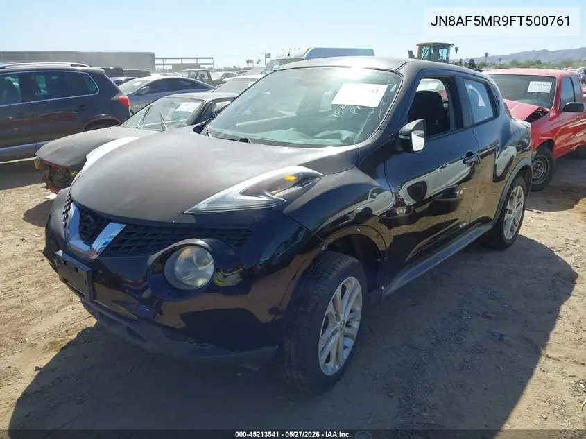 2015 Nissan Juke S VIN: JN8AF5MR9FT500761 Lot: 45213541