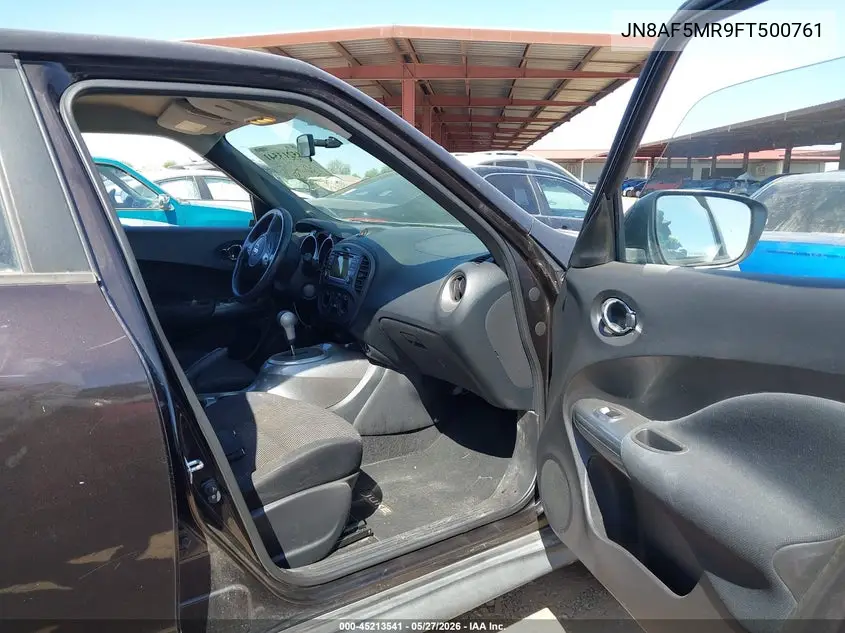 2015 Nissan Juke S VIN: JN8AF5MR9FT500761 Lot: 45213541