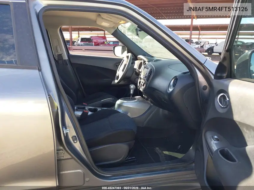 2015 Nissan Juke S VIN: JN8AF5MR4FT513126 Lot: 45247383