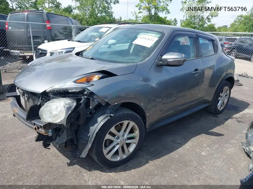 2015 Nissan Juke Nismo/S/Sl/Sv VIN: JN8AF5MV6FT563796 Lot: 45313624