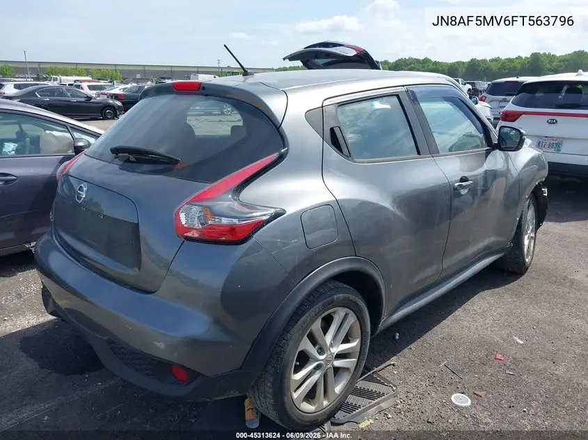 2015 Nissan Juke Nismo/S/Sl/Sv VIN: JN8AF5MV6FT563796 Lot: 45313624