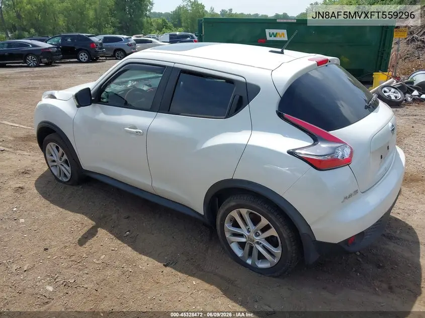 2015 Nissan Juke Sl VIN: JN8AF5MVXFT559296 Lot: 45328472