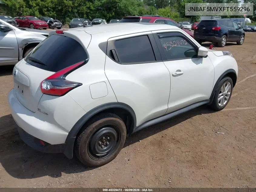 2015 Nissan Juke Sl VIN: JN8AF5MVXFT559296 Lot: 45328472
