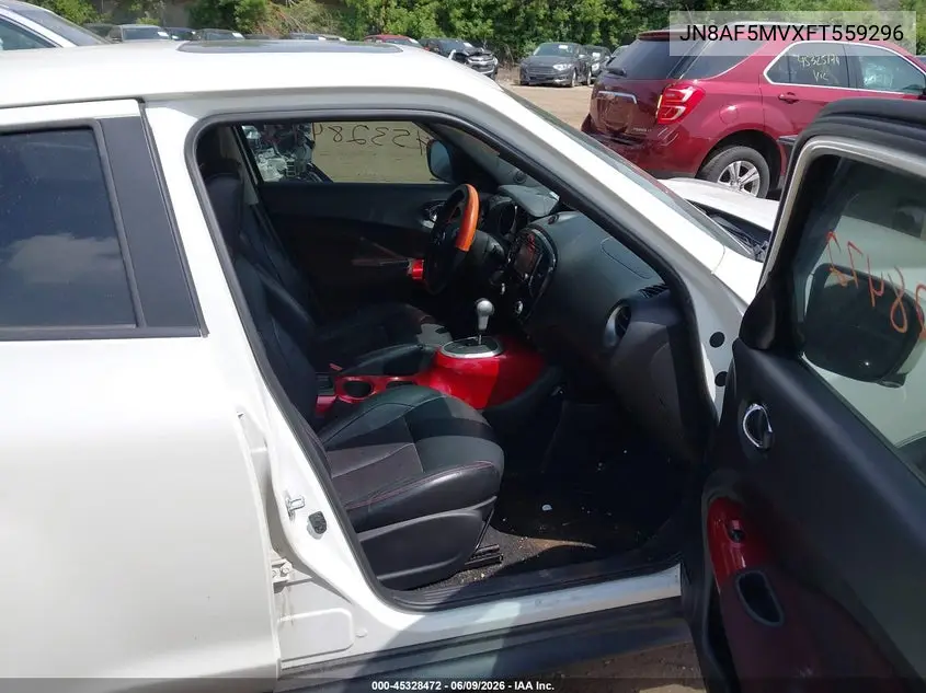 2015 Nissan Juke Sl VIN: JN8AF5MVXFT559296 Lot: 45328472