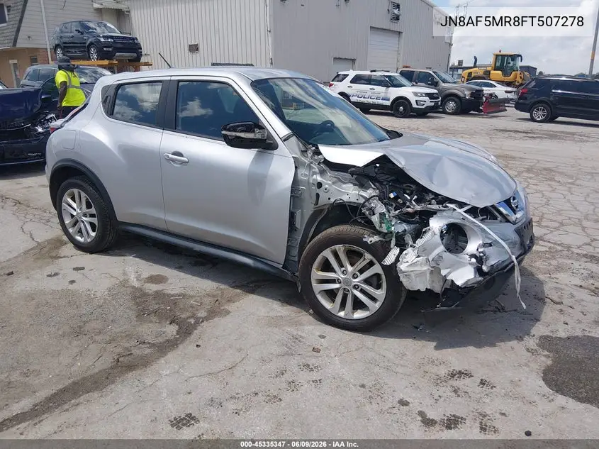 2015 Nissan Juke S VIN: JN8AF5MR8FT507278 Lot: 45335347