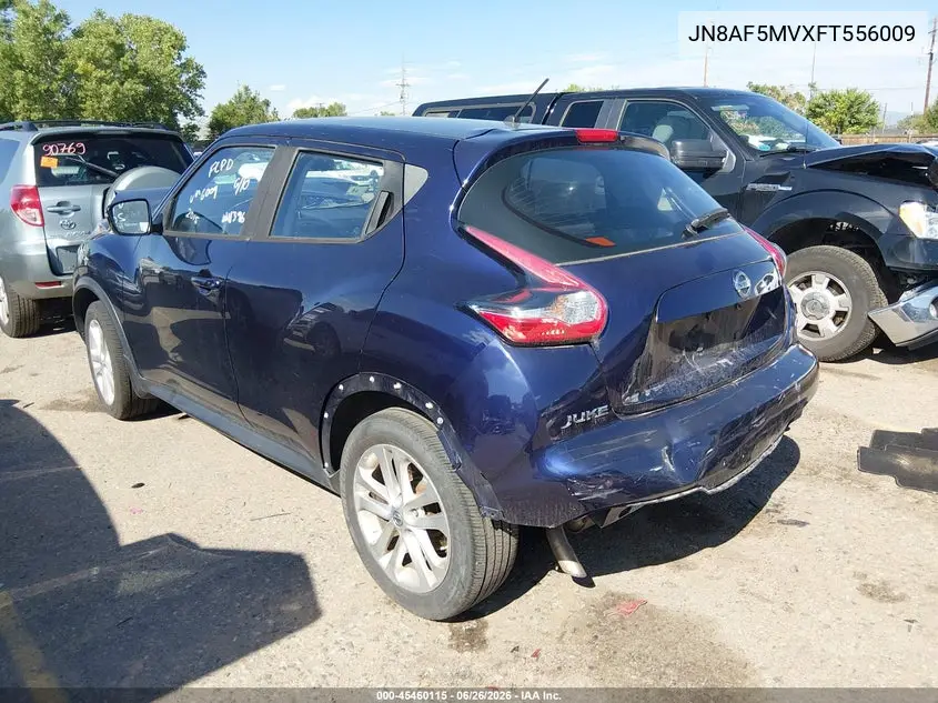 2015 Nissan Juke S VIN: JN8AF5MVXFT556009 Lot: 45460115