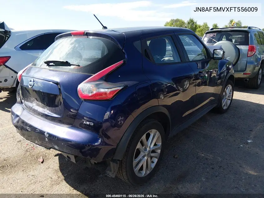 2015 Nissan Juke S VIN: JN8AF5MVXFT556009 Lot: 45460115