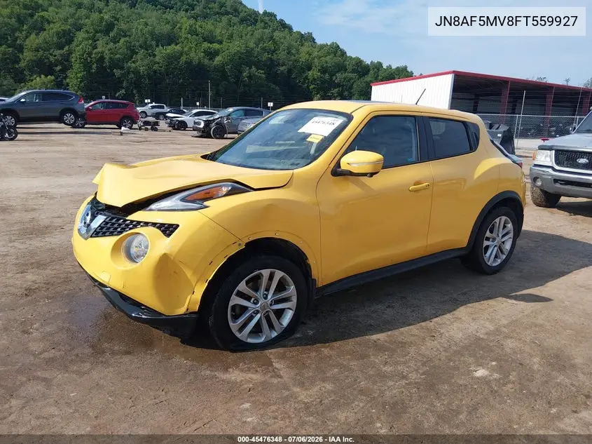 2015 Nissan Juke Sv VIN: JN8AF5MV8FT559927 Lot: 45476348