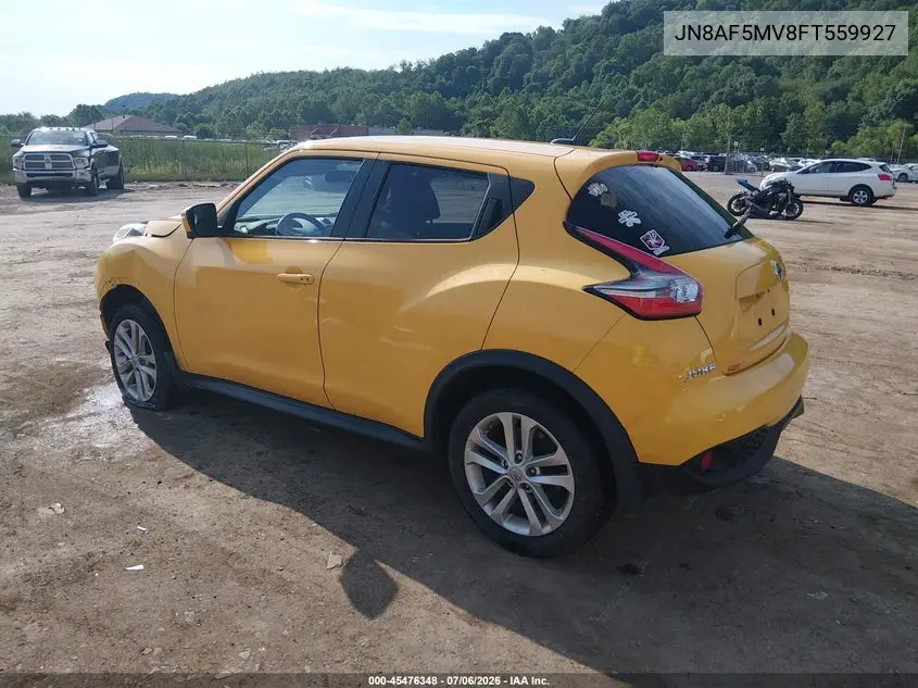 2015 Nissan Juke Sv VIN: JN8AF5MV8FT559927 Lot: 45476348