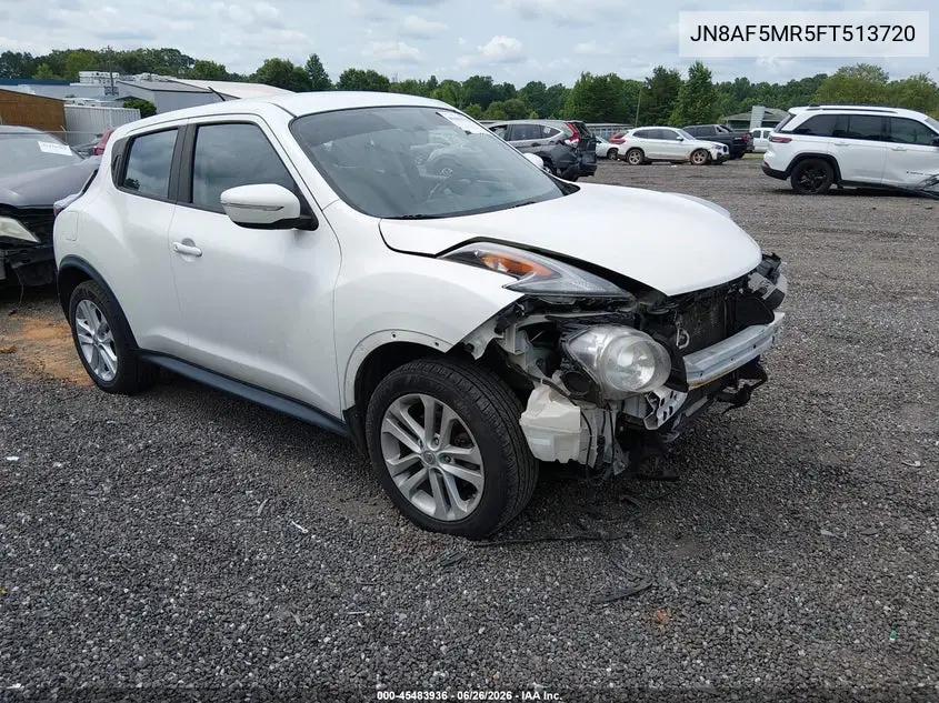 2015 Nissan Juke S VIN: JN8AF5MR5FT513720 Lot: 45483936