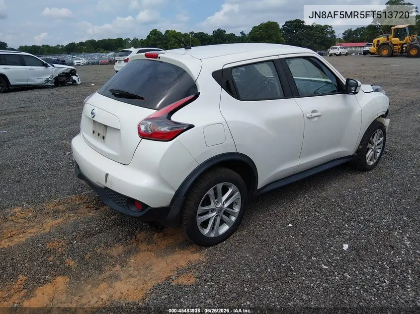2015 Nissan Juke S VIN: JN8AF5MR5FT513720 Lot: 45483936