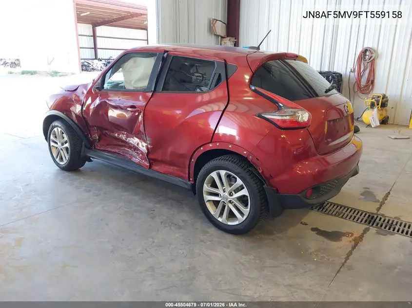 2015 Nissan Juke Sl VIN: JN8AF5MV9FT559158 Lot: 45504679