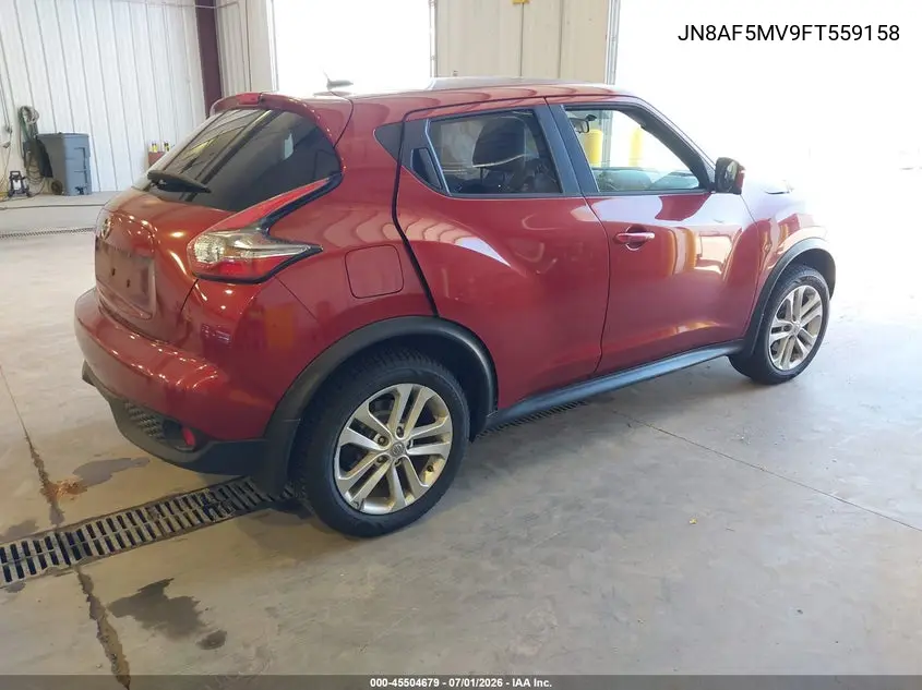 2015 Nissan Juke Sl VIN: JN8AF5MV9FT559158 Lot: 45504679