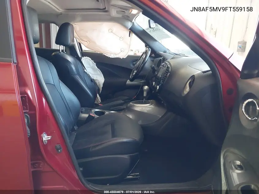2015 Nissan Juke Sl VIN: JN8AF5MV9FT559158 Lot: 45504679