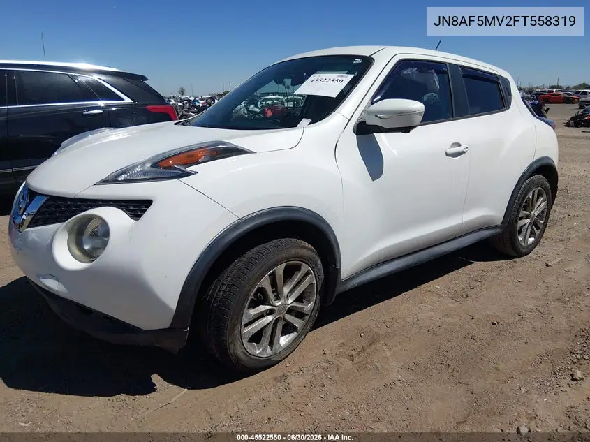 2015 Nissan Juke Sl VIN: JN8AF5MV2FT558319 Lot: 45522550