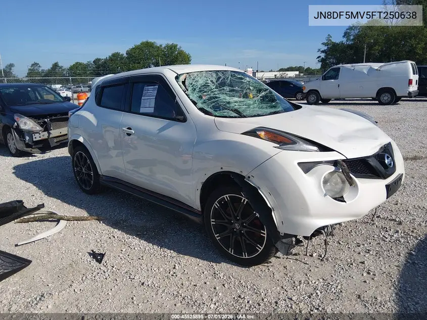2015 Nissan Juke Nismo Rs VIN: JN8DF5MV5FT250638 Lot: 45525895
