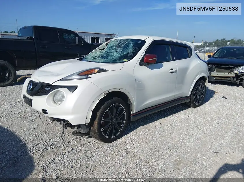 2015 Nissan Juke Nismo Rs VIN: JN8DF5MV5FT250638 Lot: 45525895