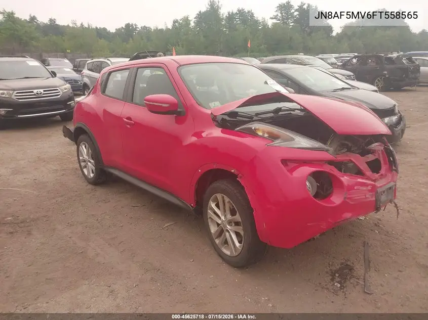 2015 Nissan Juke S VIN: JN8AF5MV6FT558565 Lot: 45625718