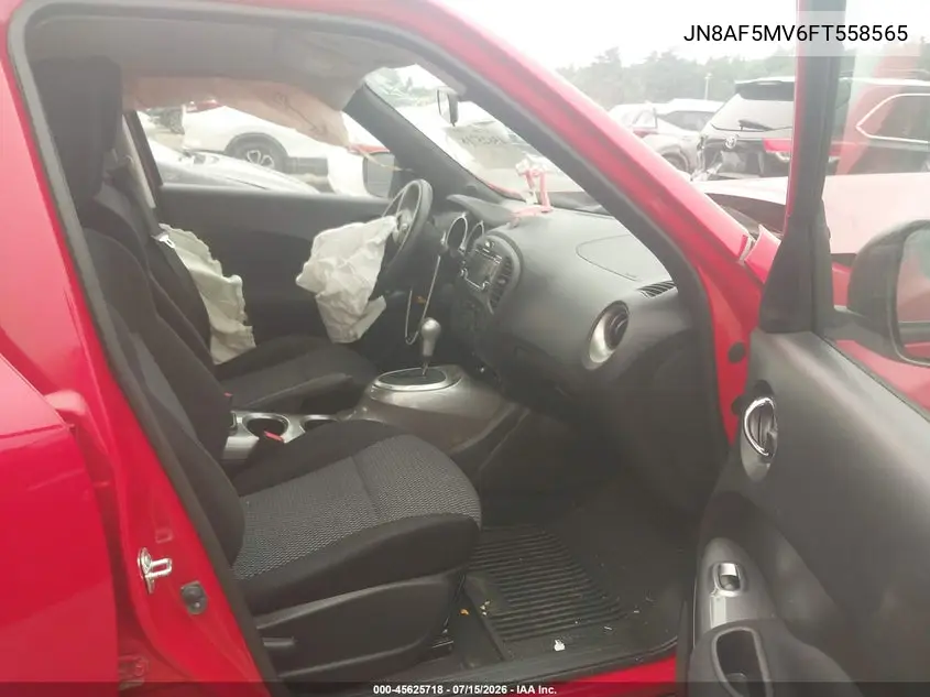 2015 Nissan Juke S VIN: JN8AF5MV6FT558565 Lot: 45625718