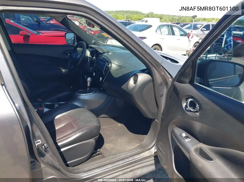 JN8AF5MR8GT601100 2016 Nissan Juke Sl