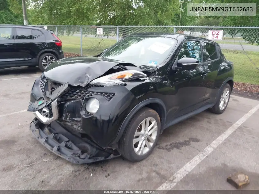 2016 Nissan Juke Sv VIN: JN8AF5MV9GT652683 Lot: 45548491
