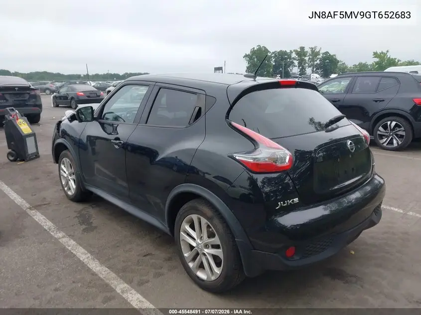 2016 Nissan Juke Sv VIN: JN8AF5MV9GT652683 Lot: 45548491