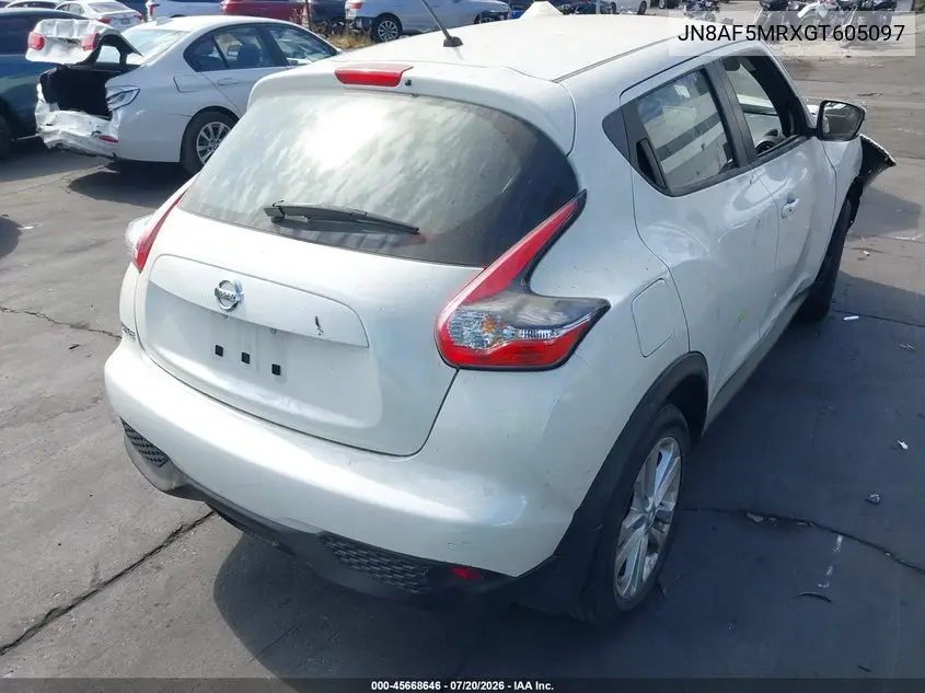JN8AF5MRXGT605097 2016 Nissan Juke S