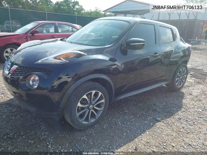 2017 Nissan Juke Sv VIN: JN8AF5MR9HT706133 Lot: 45548648