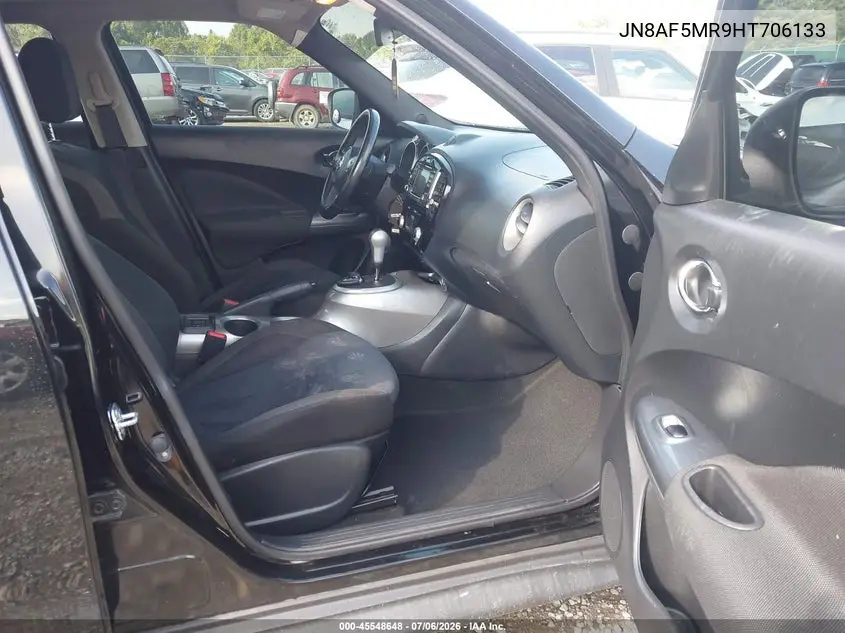 2017 Nissan Juke Sv VIN: JN8AF5MR9HT706133 Lot: 45548648