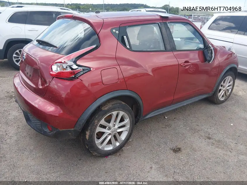 2017 Nissan Juke S VIN: JN8AF5MR6HT704968 Lot: 45632920