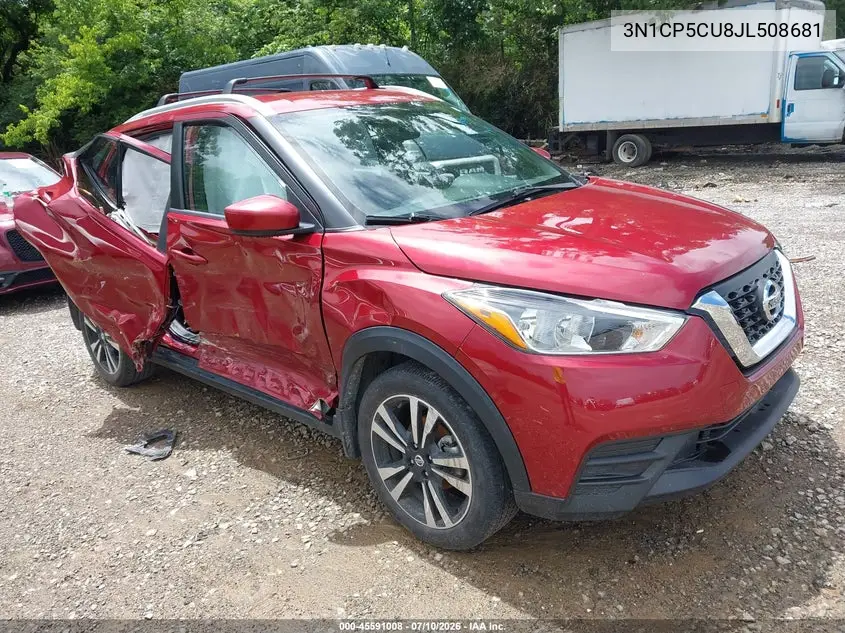 2018 Nissan Kicks Sv VIN: 3N1CP5CU8JL508681 Lot: 45591008