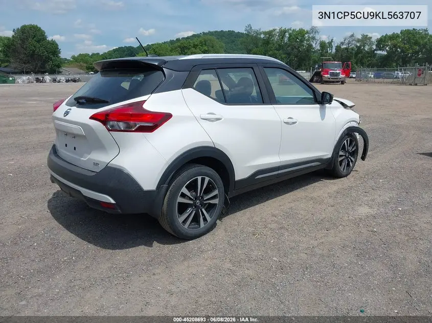 2019 Nissan Kicks Sr VIN: 3N1CP5CU9KL563707 Lot: 45208693