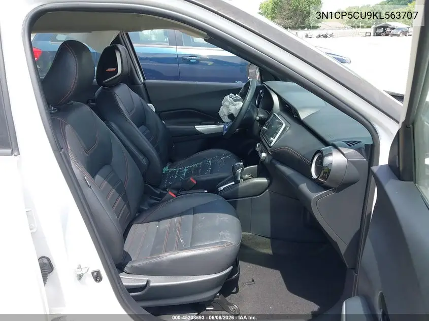 2019 Nissan Kicks Sr VIN: 3N1CP5CU9KL563707 Lot: 45208693