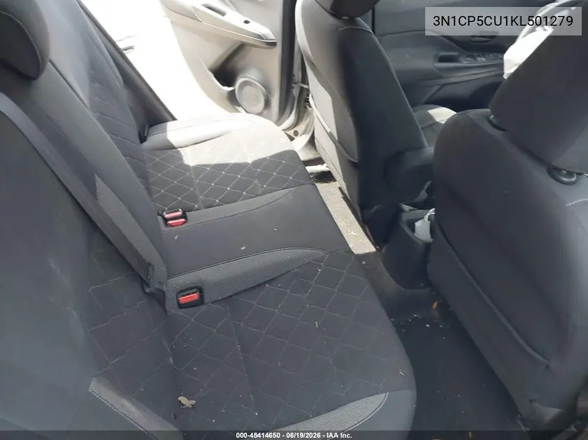 2019 Nissan Kicks S VIN: 3N1CP5CU1KL501279 Lot: 45414650