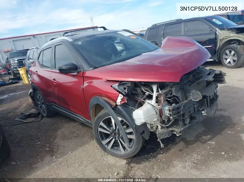 3N1CP5DV7LL500128 2020 Nissan Kicks Sr Xtronic Cvt