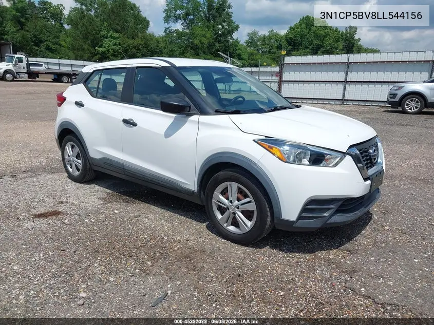 2020 Nissan Kicks S Xtronic Cvt VIN: 3N1CP5BV8LL544156 Lot: 45327072