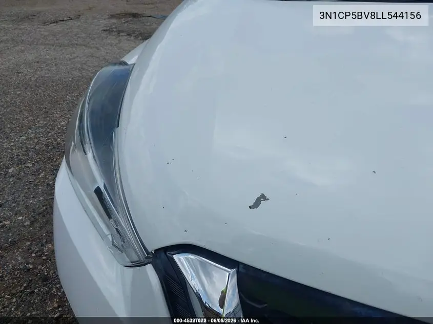 2020 Nissan Kicks S Xtronic Cvt VIN: 3N1CP5BV8LL544156 Lot: 45327072