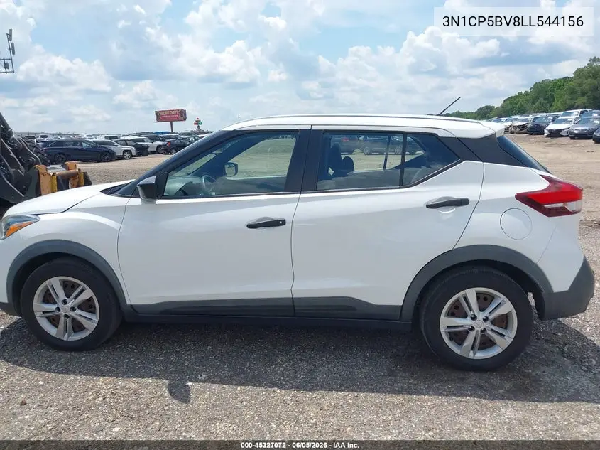 2020 Nissan Kicks S Xtronic Cvt VIN: 3N1CP5BV8LL544156 Lot: 45327072