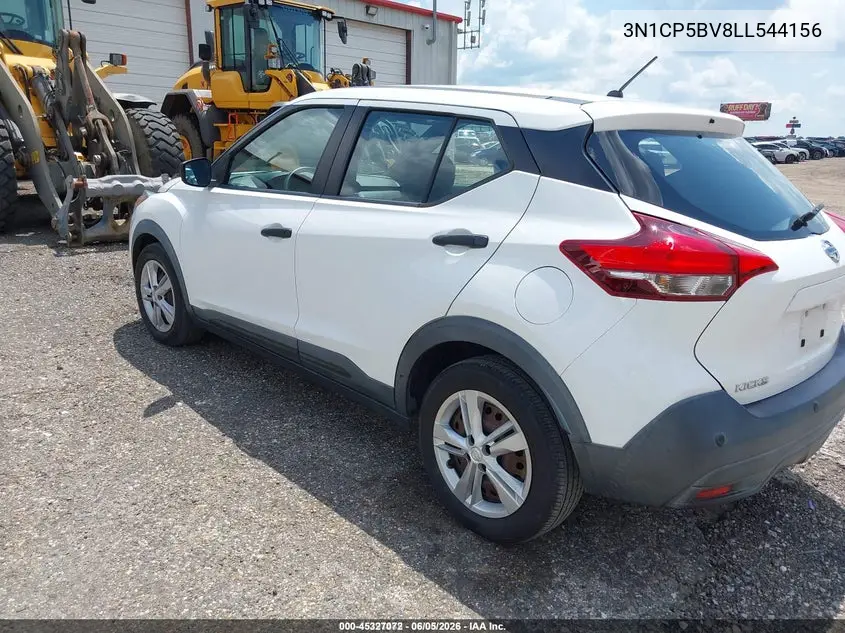 2020 Nissan Kicks S Xtronic Cvt VIN: 3N1CP5BV8LL544156 Lot: 45327072
