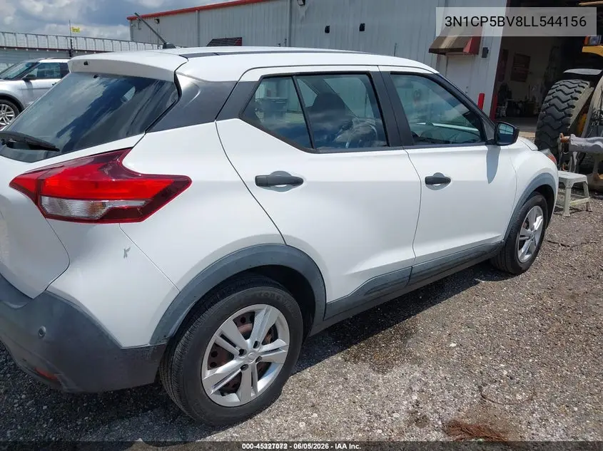 2020 Nissan Kicks S Xtronic Cvt VIN: 3N1CP5BV8LL544156 Lot: 45327072