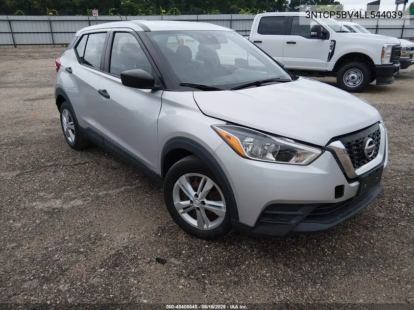 2020 Nissan Kicks S Xtronic Cvt VIN: 3N1CP5BV4LL544039 Lot: 45408545