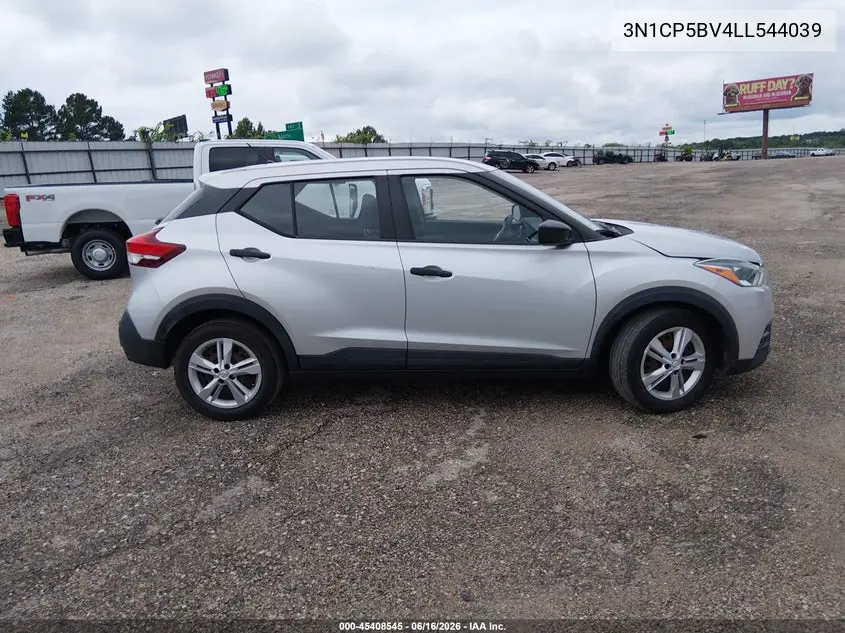 2020 Nissan Kicks S Xtronic Cvt VIN: 3N1CP5BV4LL544039 Lot: 45408545