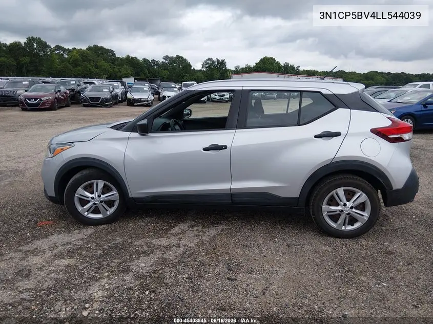 2020 Nissan Kicks S Xtronic Cvt VIN: 3N1CP5BV4LL544039 Lot: 45408545