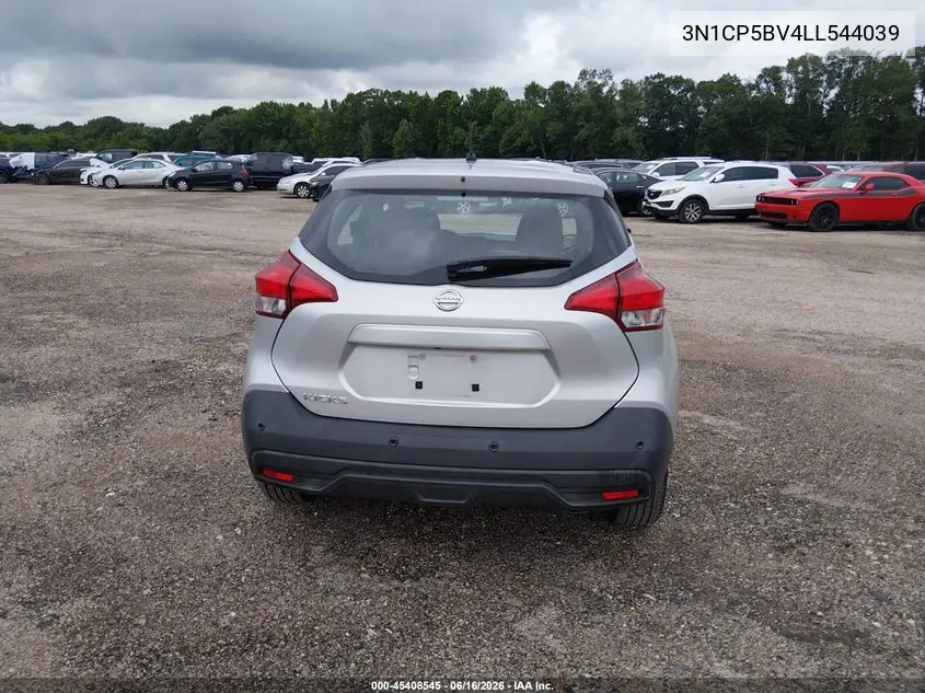 2020 Nissan Kicks S Xtronic Cvt VIN: 3N1CP5BV4LL544039 Lot: 45408545