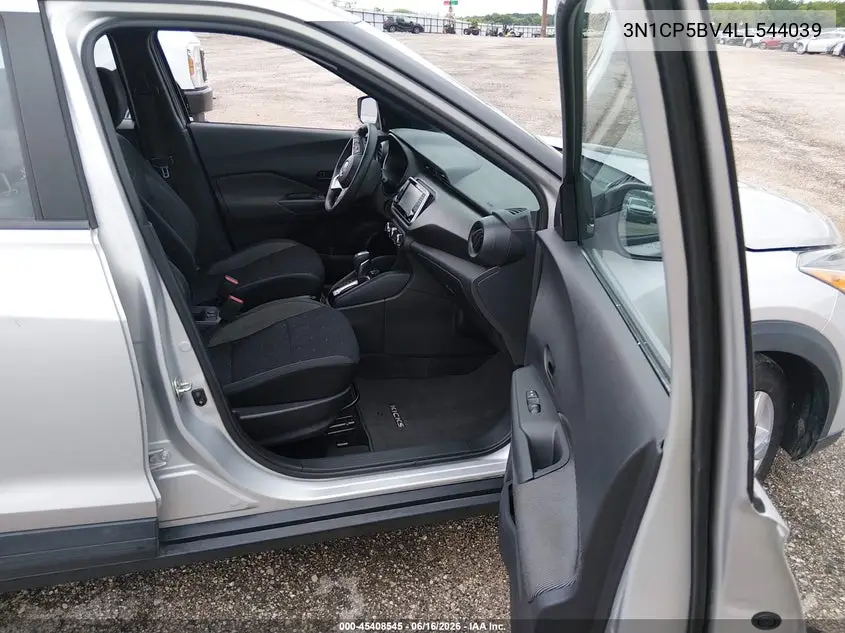 2020 Nissan Kicks S Xtronic Cvt VIN: 3N1CP5BV4LL544039 Lot: 45408545
