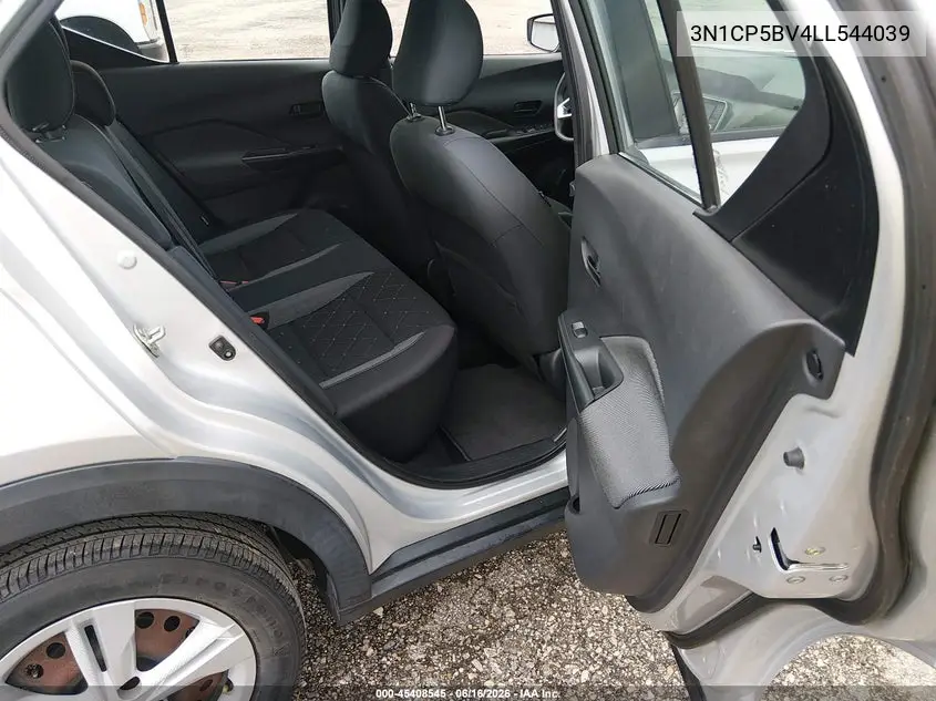 2020 Nissan Kicks S Xtronic Cvt VIN: 3N1CP5BV4LL544039 Lot: 45408545