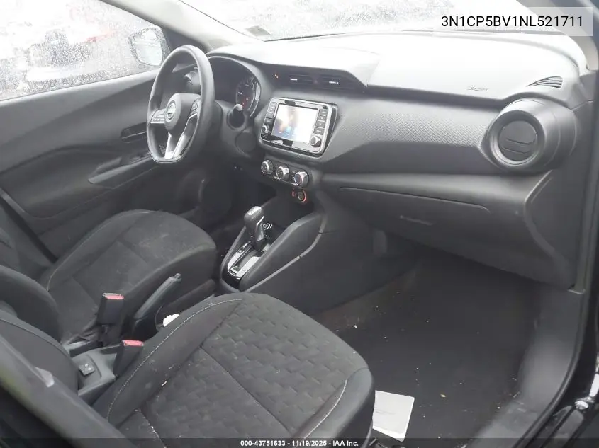 3N1CP5BV1NL521711 2022 Nissan Kicks S
